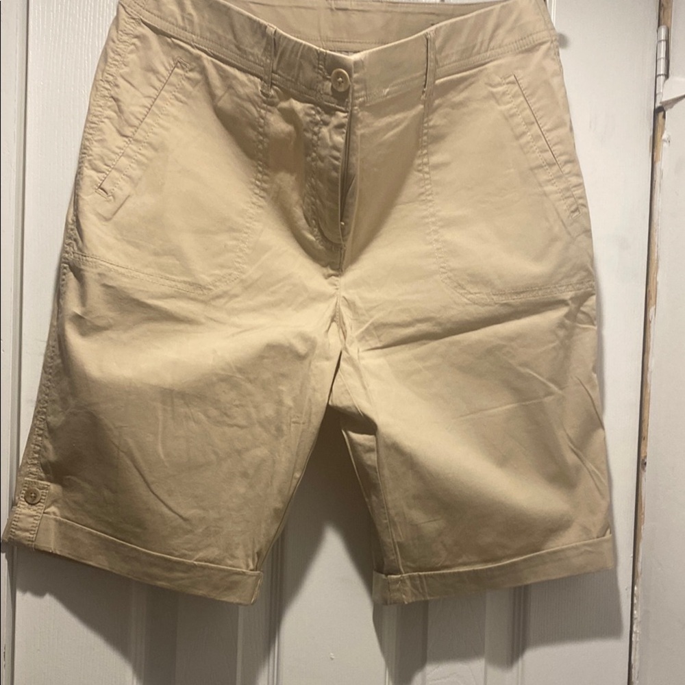 Chico's Tan Women's Bermuda Shorts